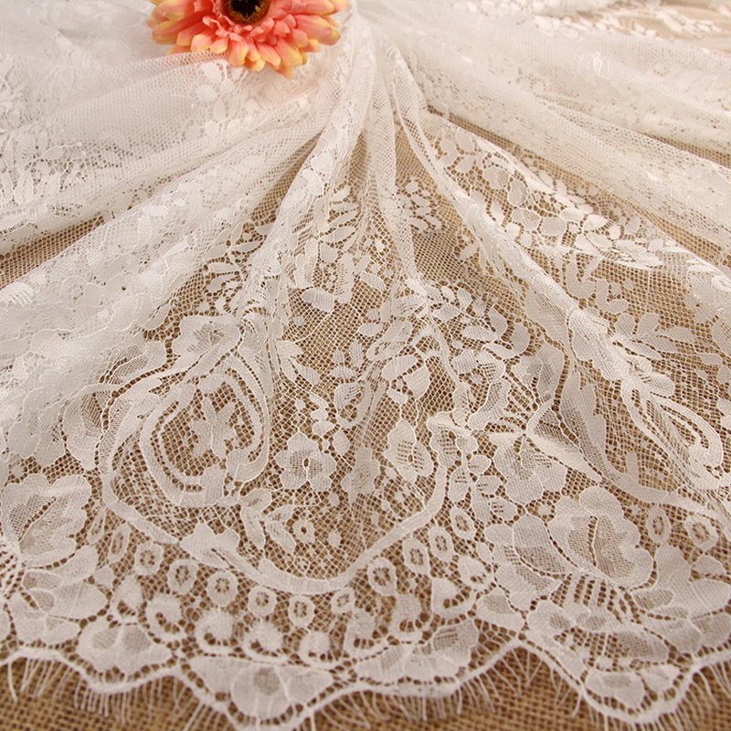 Lace Trim Lace Fabric Eyelash for Apparel Wholesale Supplier 4